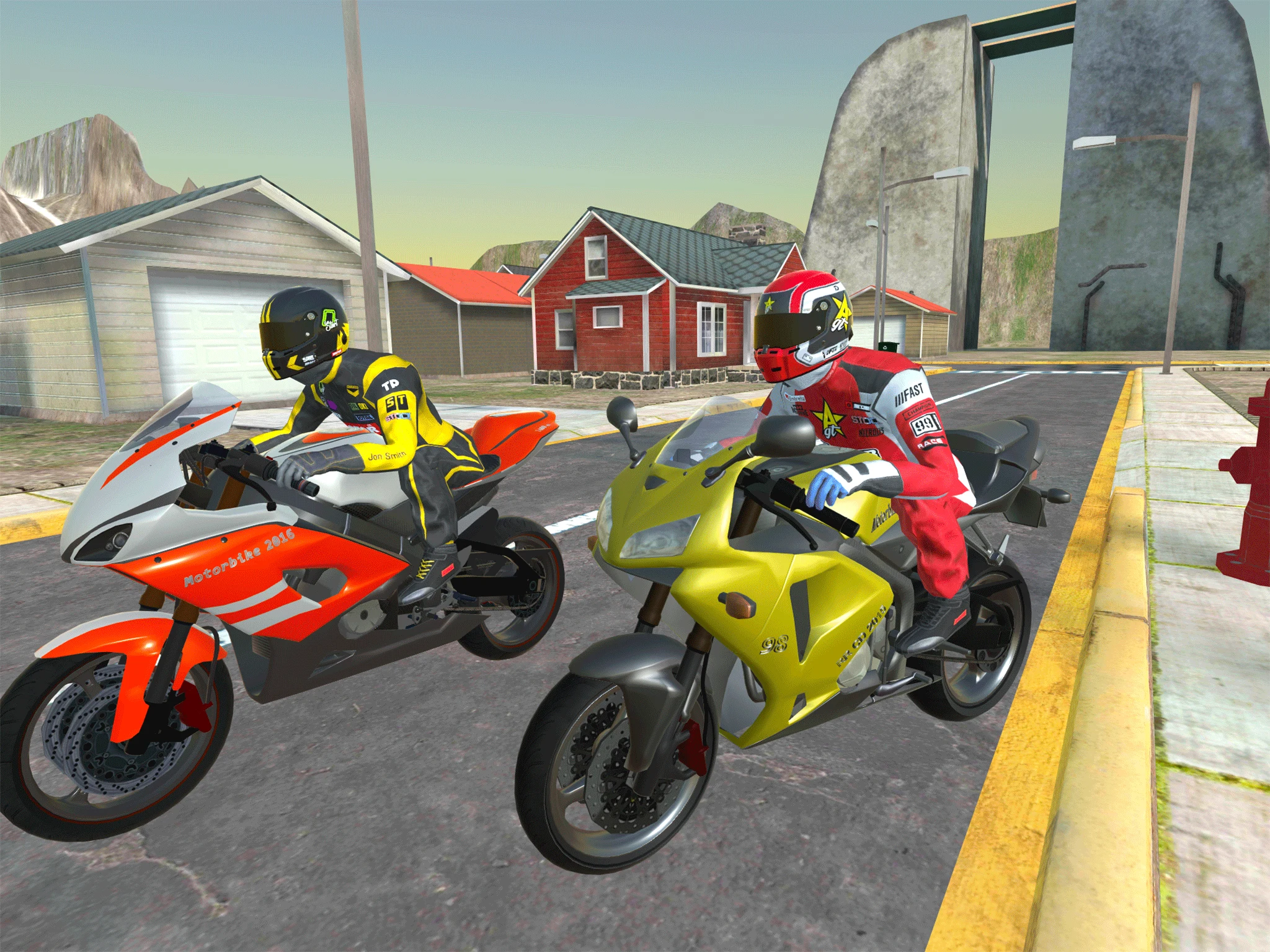 Moto bike Driving: Mega Ramp screenshot