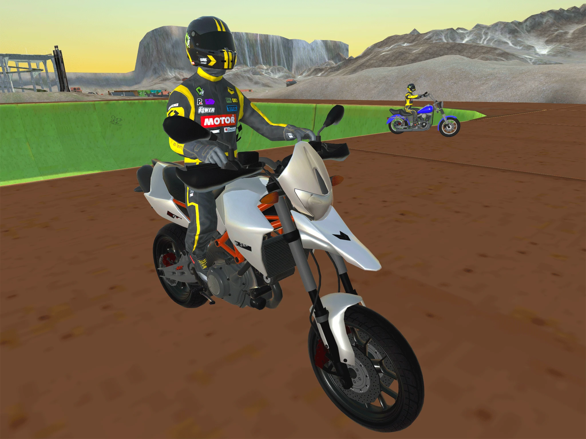 Moto bike Driving: Mega Ramp screenshot