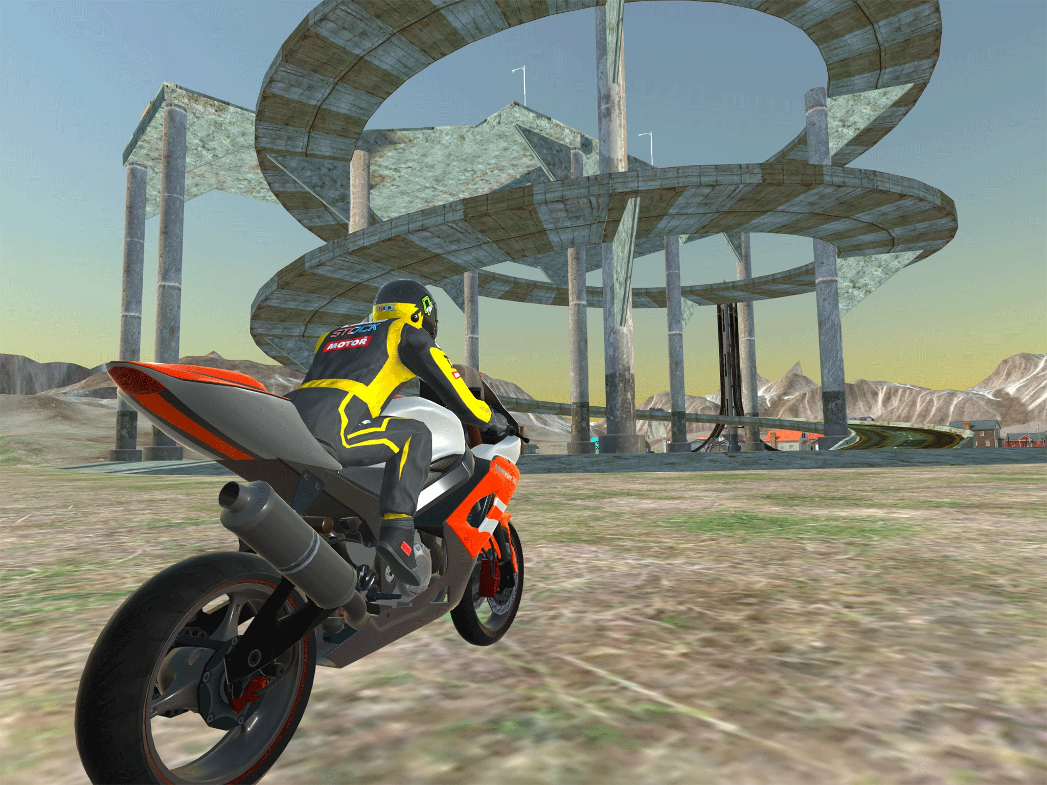 Moto bike Driving: Mega Ramp screenshot