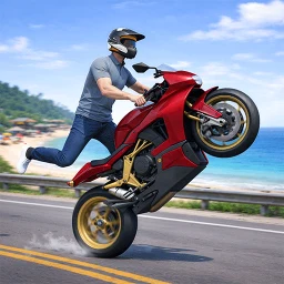 أيقونة Extreme Bike Stunt Wheelie Pro